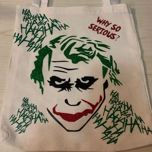 The Joker tote bag